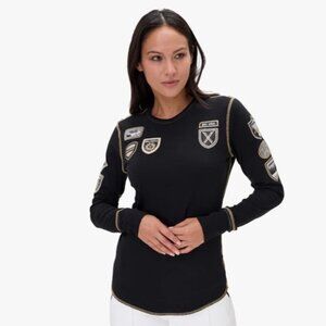 ALP-N-ROCK SKI USA WOMEN'S CREW SHIRT Size Small NWT